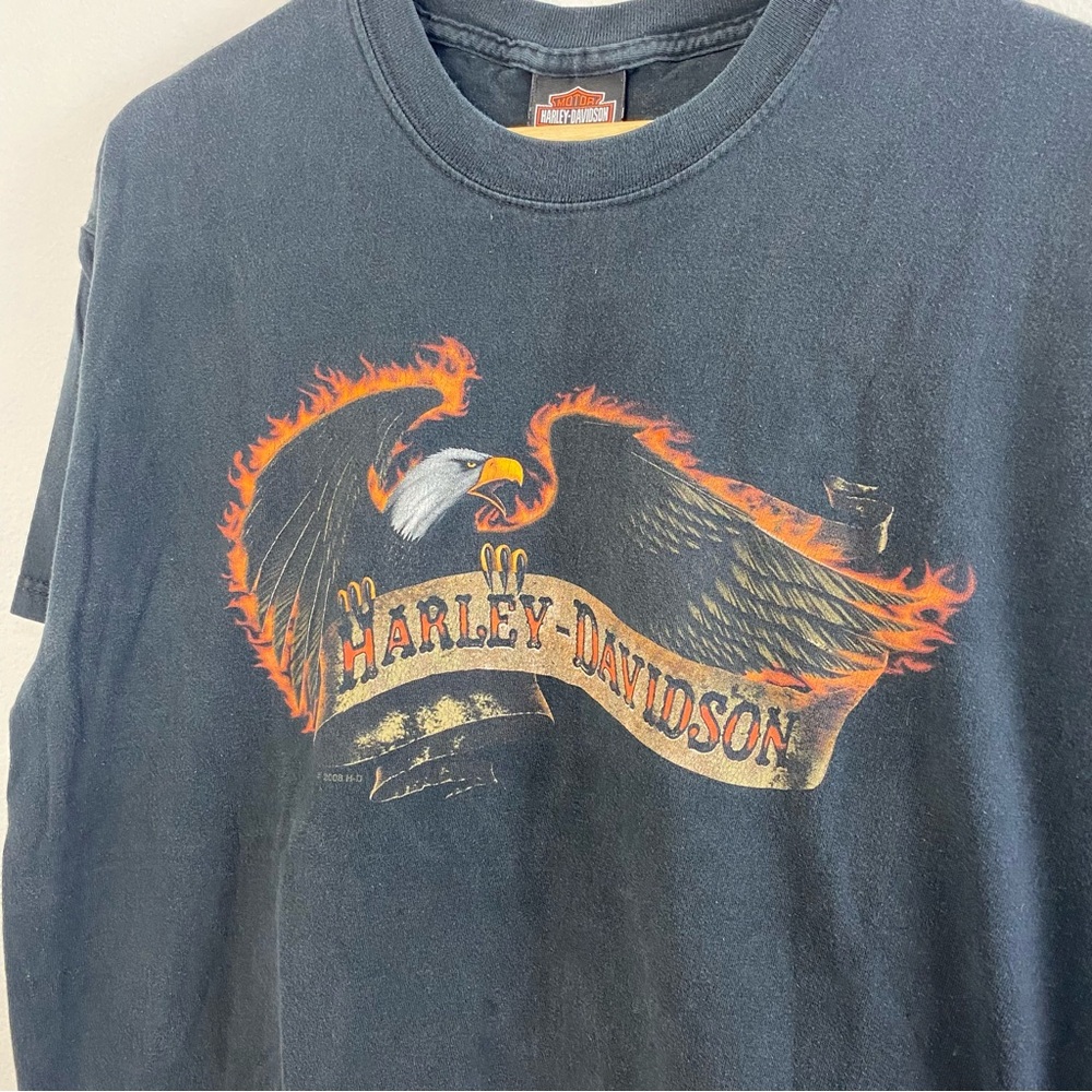 Vintage Harley Davidson T Shirt L Billings Montana